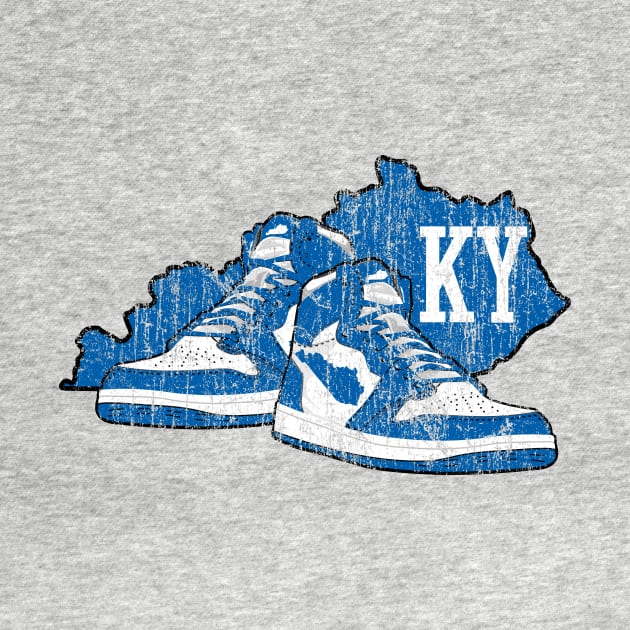 Kentucky Vintage Basketball Shoes by KentuckyYall